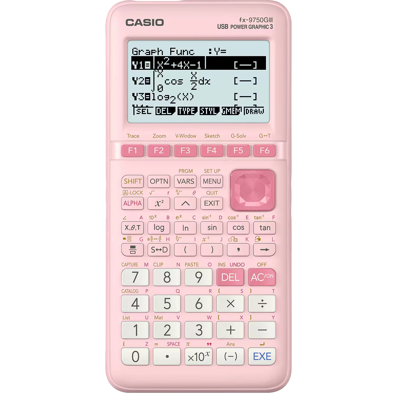 Graphing Calculators - fx-9750GIII Sakura Pink Edition